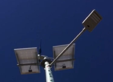 90W LED Light Wind พลังงานแสงอาทิตย์ Street Light ระบบไฟฟ้าพลังงานคงที่ 365 วันเกี่ยวกับระบบไฟฟ้าแสง